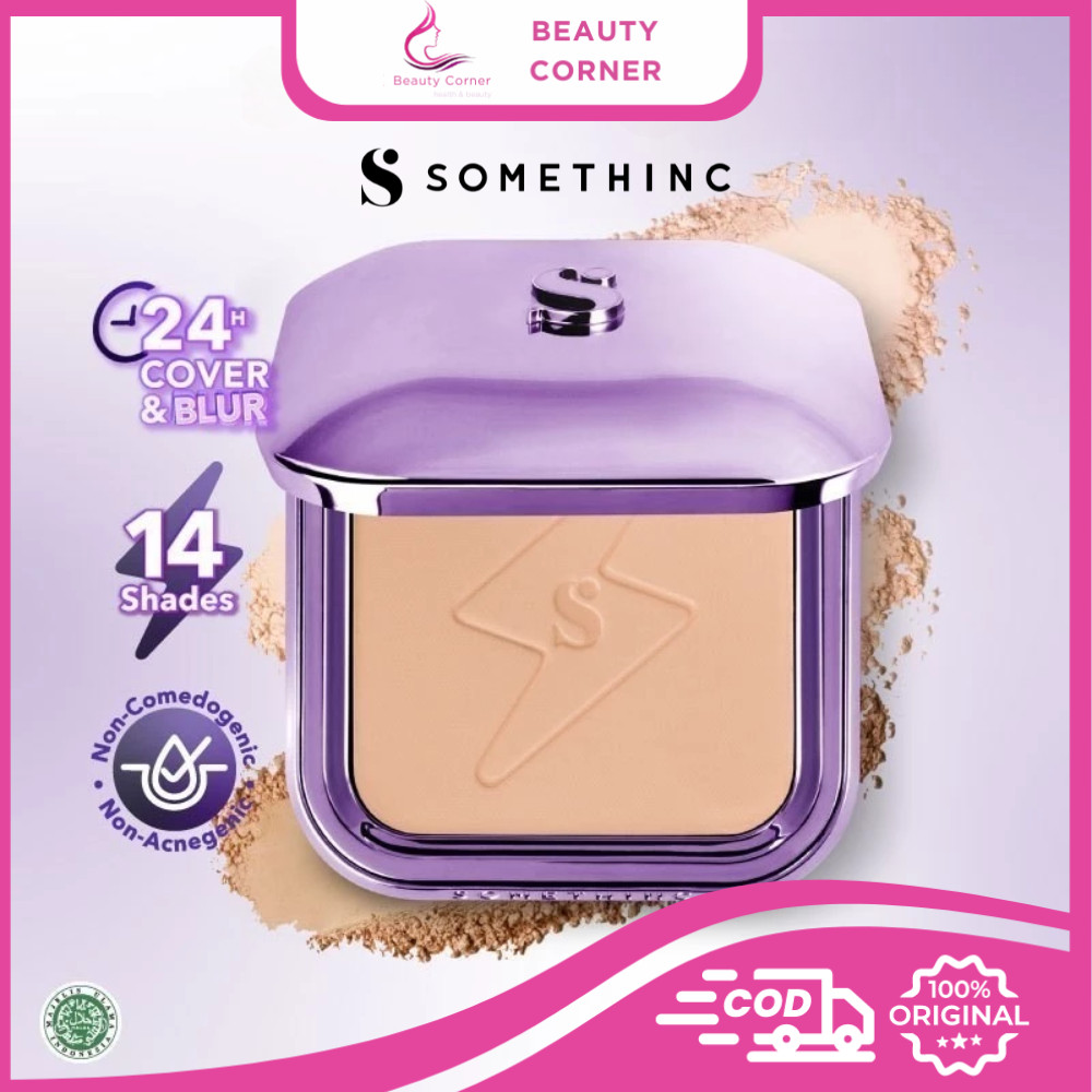 Jual Somethinc Copy Paste Coverblur Powder Foundation | Shopee Indonesia
