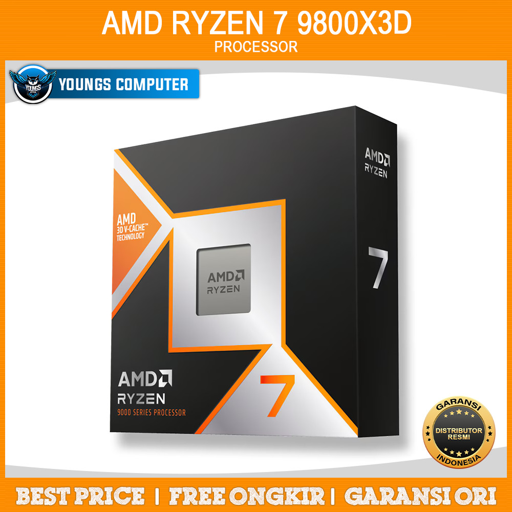 中古】AMD Ryzen 7 9800X3D BOX Socket AM5