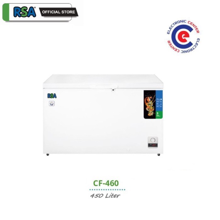Jual Chest Freezer Box Rsa 450liter (Cf460) | Shopee Indonesia