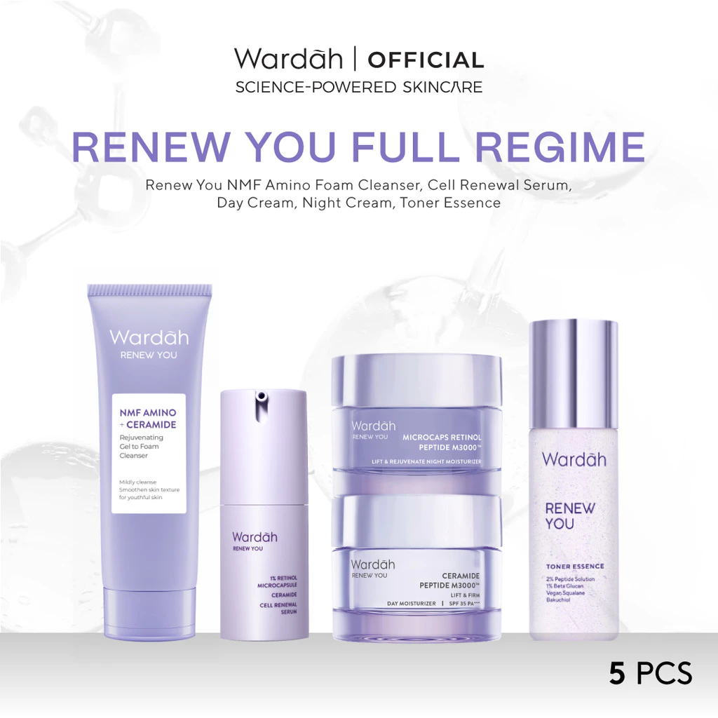 WARDAH Renew You Paket Lengkap Skincare