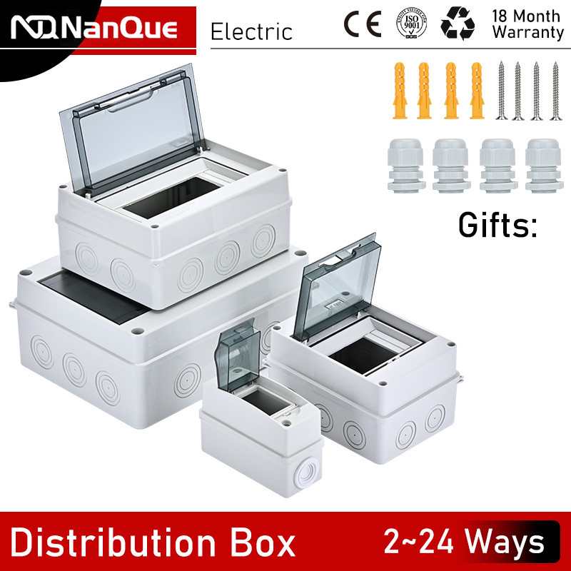 Jual Distribution Box 1/2/5/6/8/12/15/18/20/24 Ways IP65 Waterproof MCB ...