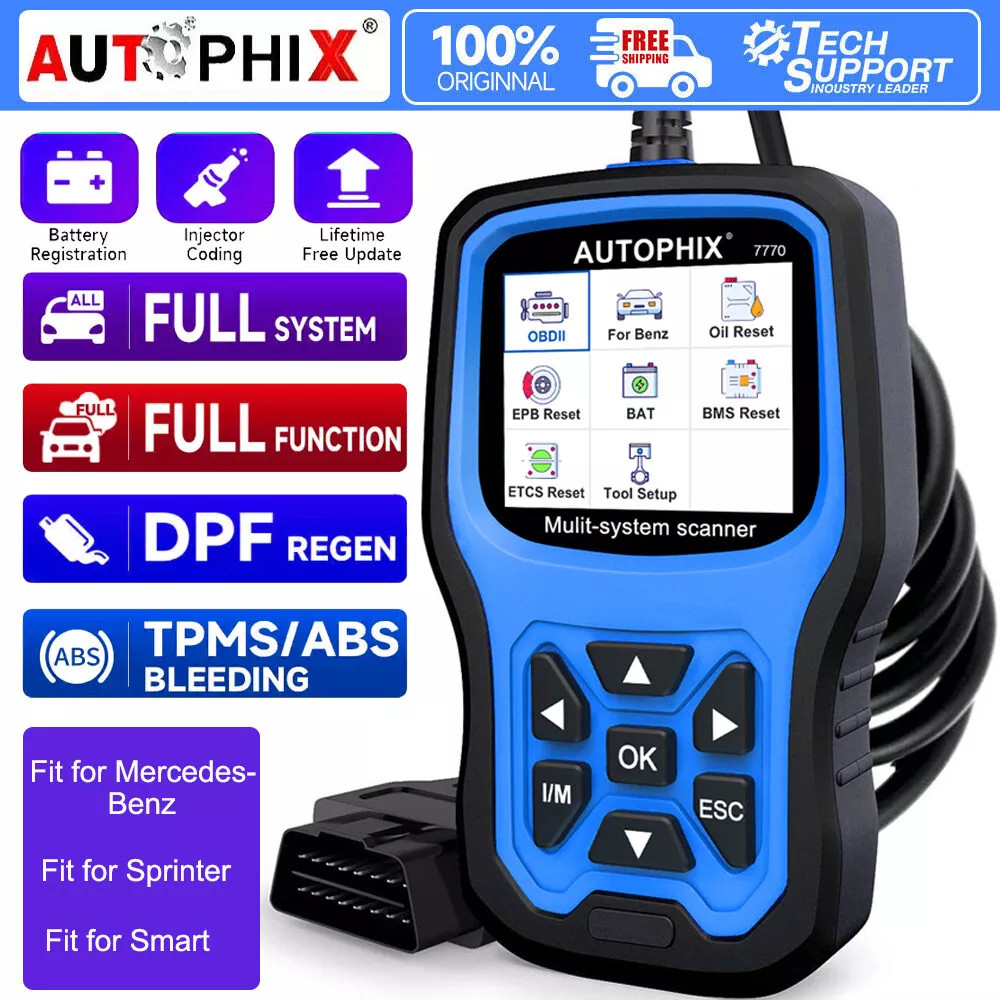 Jual AUTOPHIX 7770 OBD2 Scanner For Mercedes Benz Full System Diagnosis ...