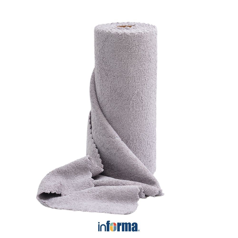 Jual Informa Kain Lap Dapur Roll Terry Tearline 30 Lembar - Abu-Abu ...