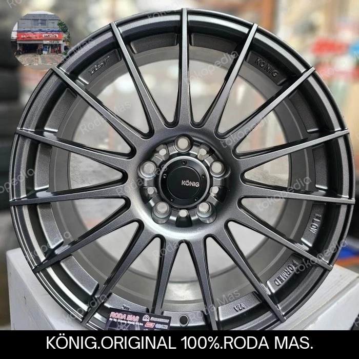 Jual Velg Konig Rennform R18 Original (Flow Formed) | Shopee Indonesia
