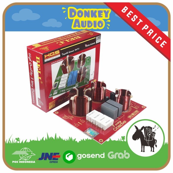 Jual SD99 KIT CROSSOVER 3WAY KIT CROSSOVER 3 WAY BELL BGR CROSSOVER