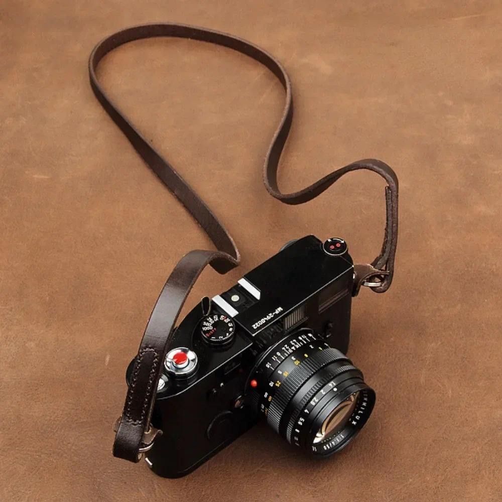 Jual Handmade Genuine Leather Camera Strap Shoulder Sling Belt