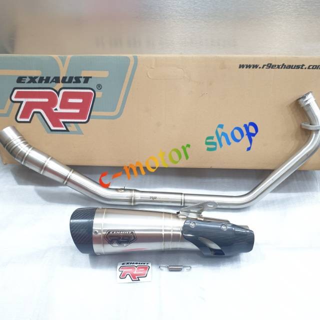 Jual Knalpot R9 H2 SS R15 New V3 V4/Mt15/Xsr/Cb150R/Cbr150R New K45R ...