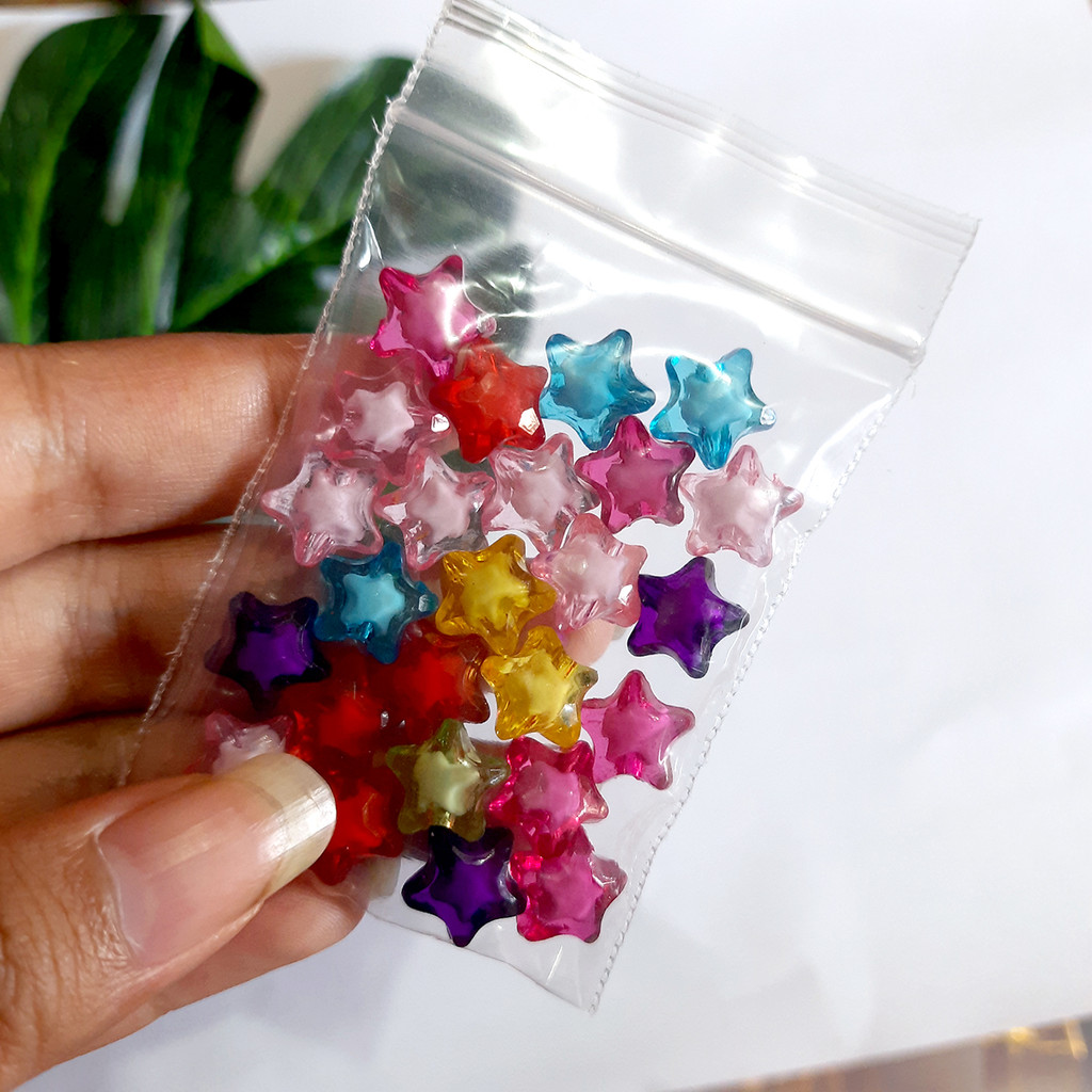 Jual Biizu Beads 10 gr Manik-manik AC ISI BINTANG TYPE A | Shopee Indonesia