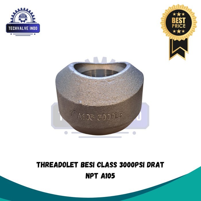 Jual THREADOLET BESI CLASS 3000PSI 1/2