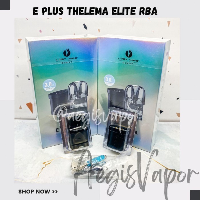 Jual LOSTVAPE E PLUS THELEMA ELITE RBA | Shopee Indonesia