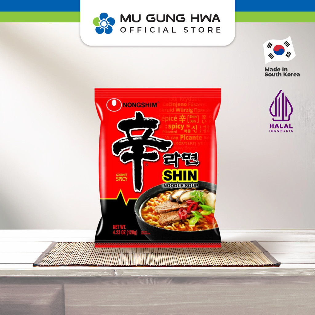 Jual Made In Korea | Nongshim Shin Ramyun Noodle Soup 120Gr | Shopee ...