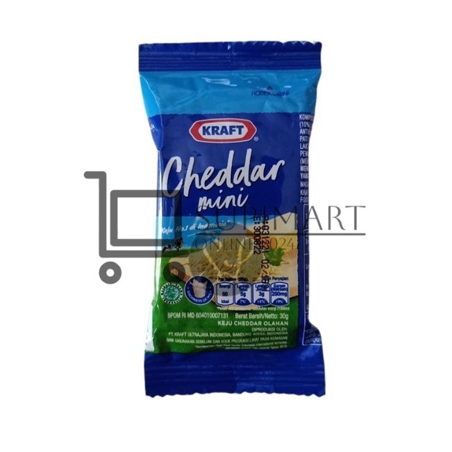 Jual Keju Kraft Mini Cheddar Sachet 30 Gram | Shopee Indonesia