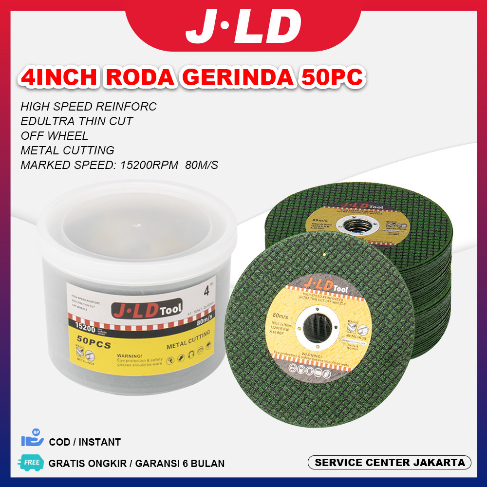 Jual JLD TOOLS 50pc Batu Potong Besi Metal 4