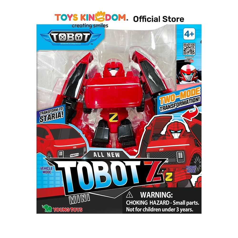 Jual Toys Kingdom Tobot Robot Z New Mini Kids Toy Action Figur Mainan ...