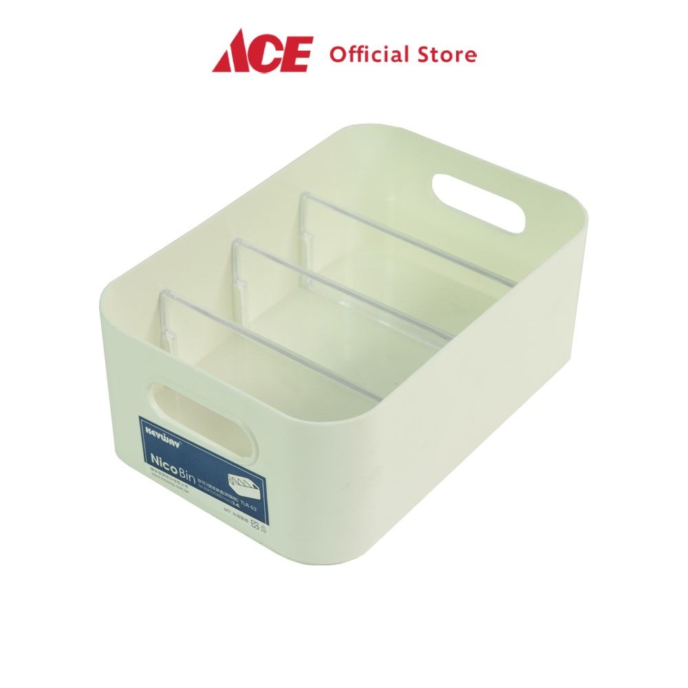 Jual Keyway Organizer Laci Dengan 4 Sekat - Putih Divider Laci Pakaian ...