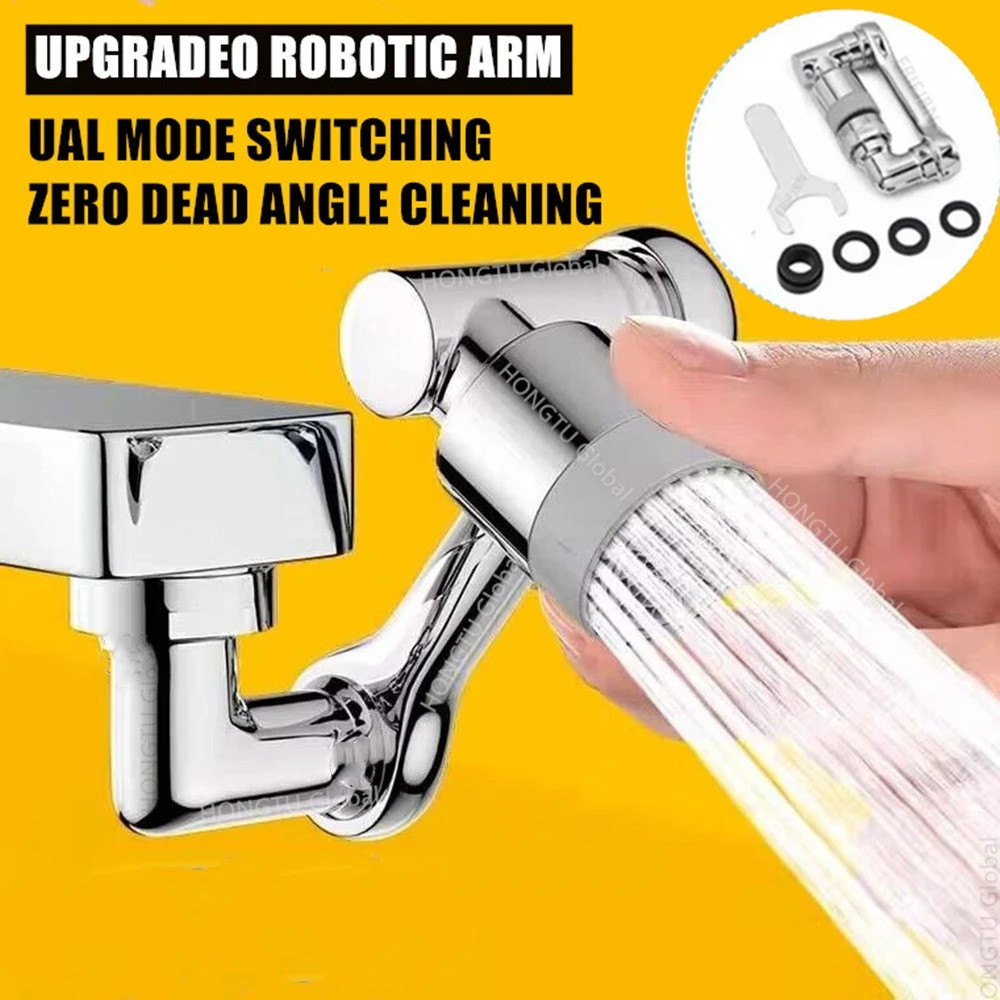 Jual Metal 1080° Universal Rotation Faucet Sprayer Head for Faucet ...
