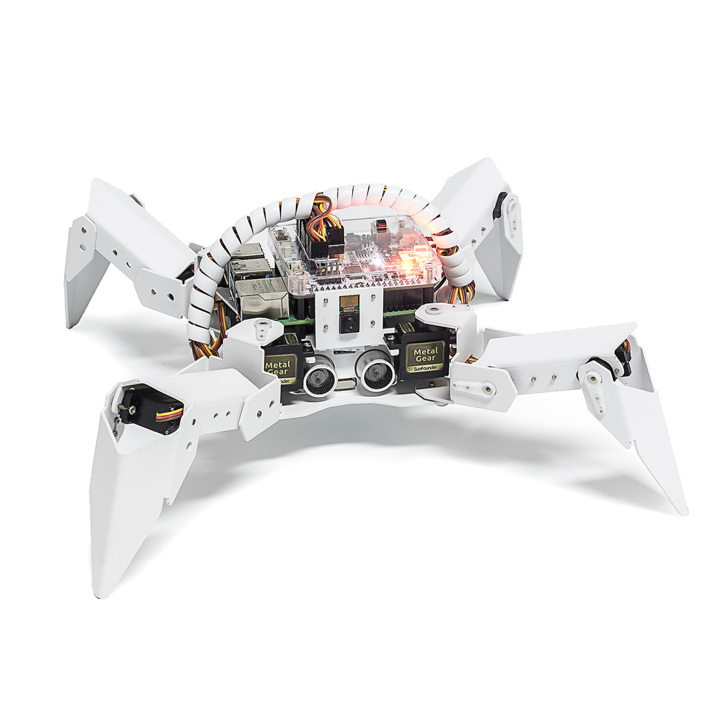 Jual CC SunFounder PiCrawler AI Robot kit for Raspberry Pi, DIY Bionic ...