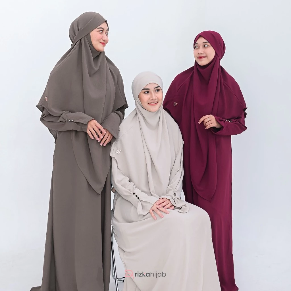 Abaya Syar’i Nyaman Rizka Hijab