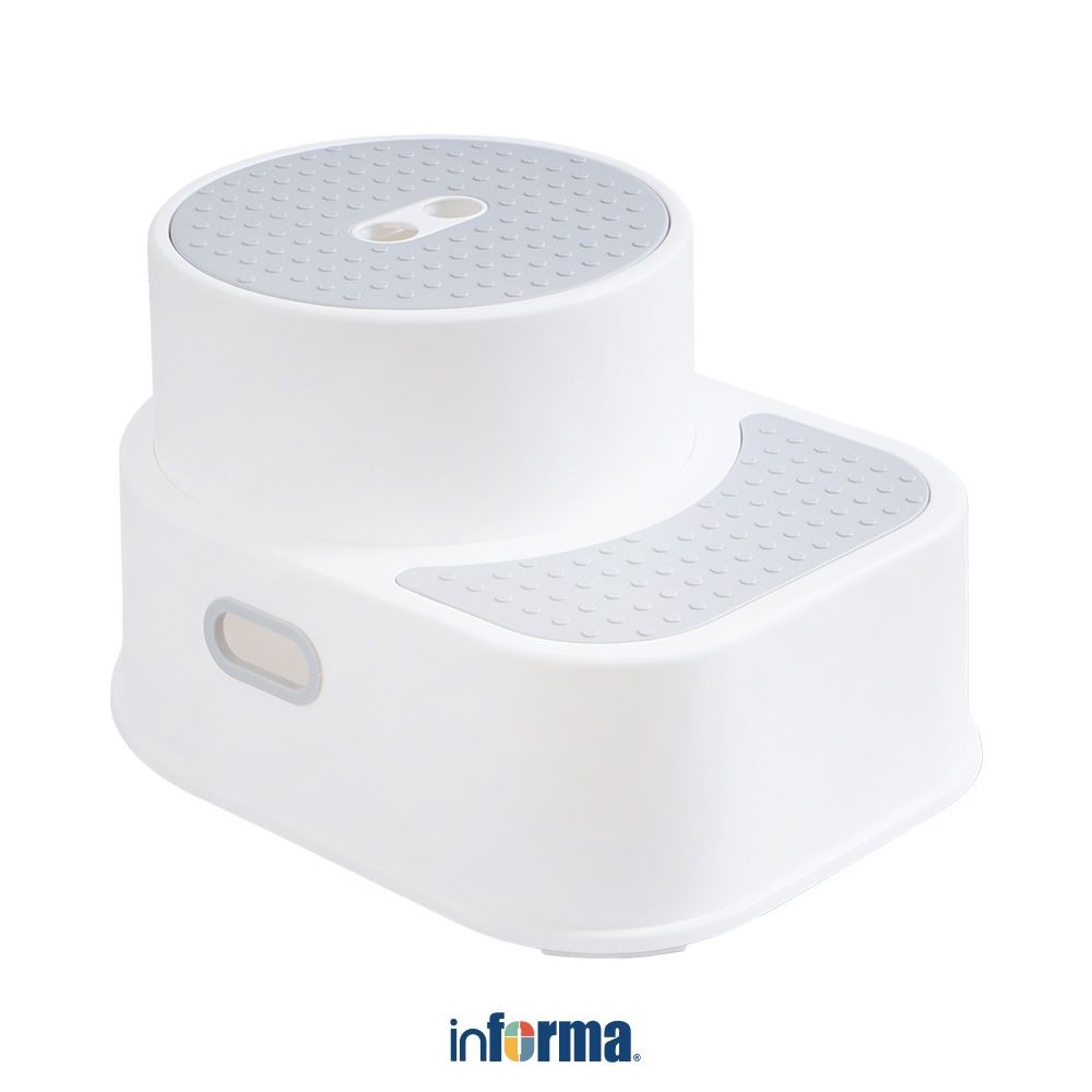 Jual Informa Bangku Pijak Collapsible - Abu-Abu Step Stool Bangku Anti ...
