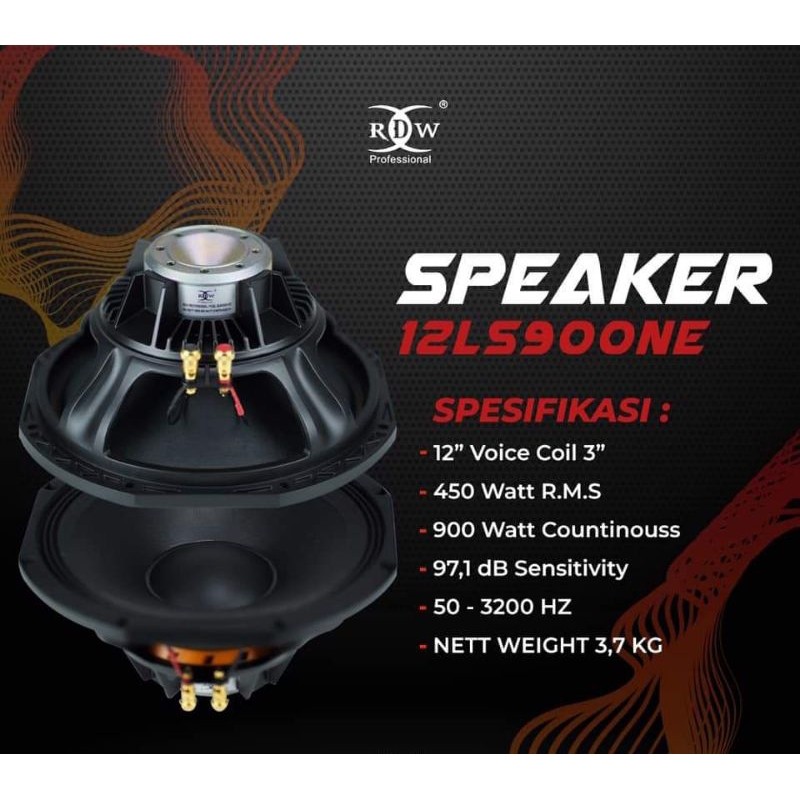 Jual Speaker Rdw Inch Ls Ne Ls Ne Ls Ne Neodium Original Shopee Indonesia