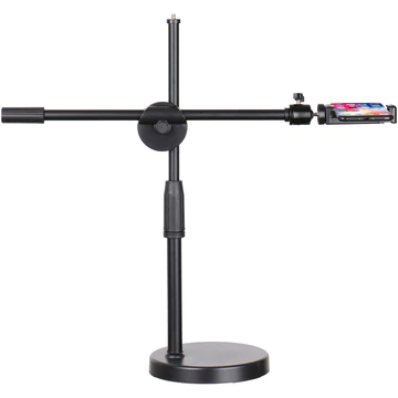 Penyangga Live Streaming Tripod Overhead Stand Hp Tipe FM74 Tripod Konten Kreator Mudah Praktis