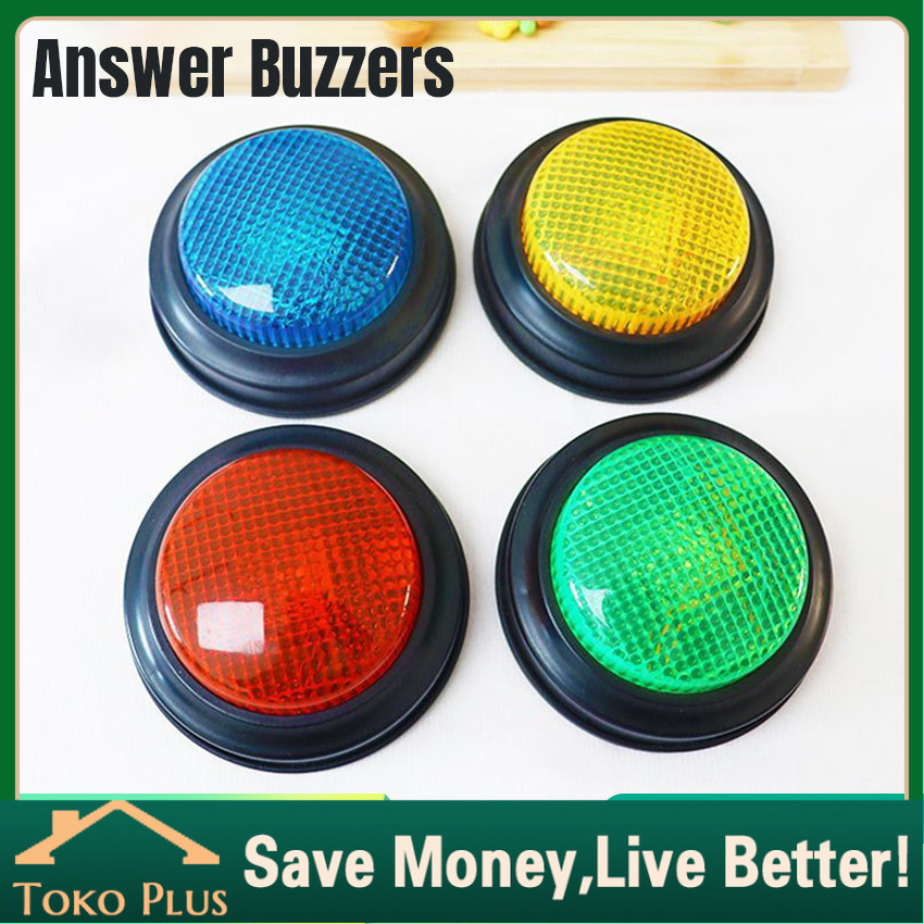 Jual 4Pcs Learning Resources Lights & Sound Answer Buzzers / Bel Alarm ...