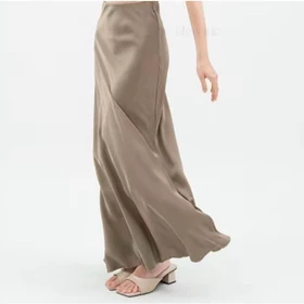 Rok Satin Silk Premium Rok Satin Long Skirt Rok Satin Panjang