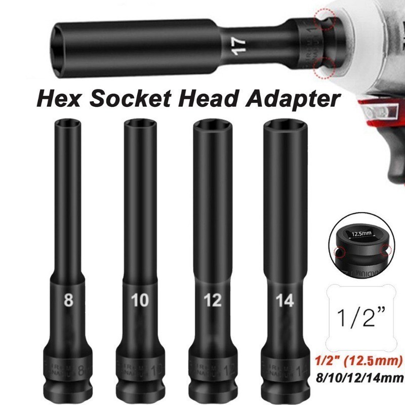 Jual Mata Kunci Shock Impact Extra Panjang 130mm Kunci Shock Panjang 8 ...