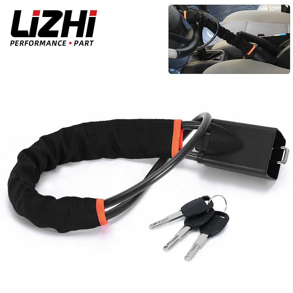 Jual Car Auto Lock Top Mount Steering Wheel Lock Anti Theft Security ...