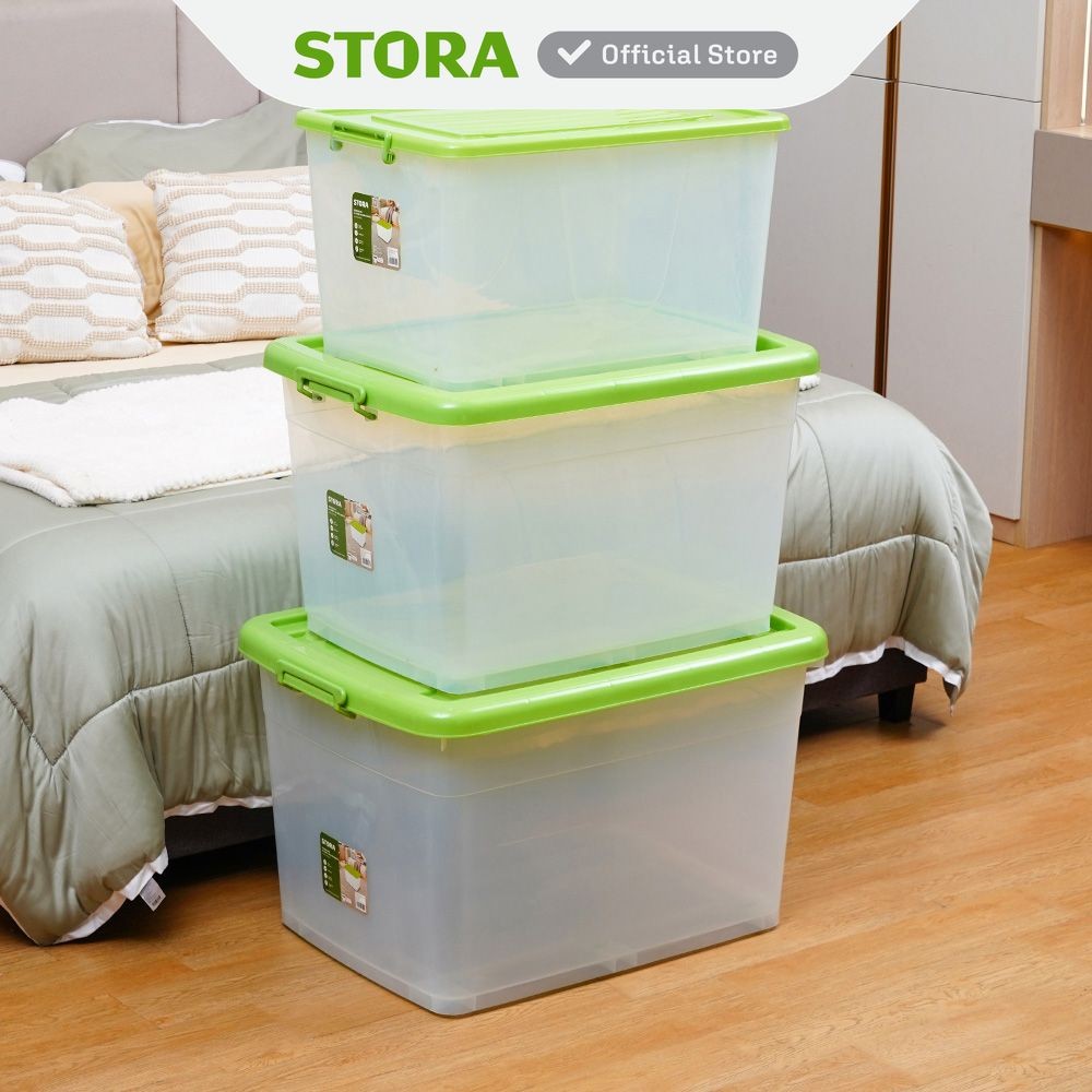 Jual Stora Kotak Penyimpanan Dengan Roda Container Box Kotak Serbaguna ...
