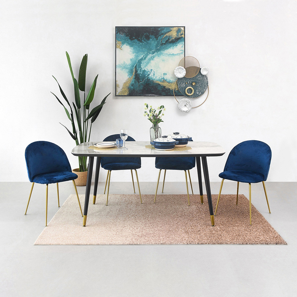 Jual Informa Louise Kursi Makan Fabric Dining Chair Tempat Duduk Ruang ...
