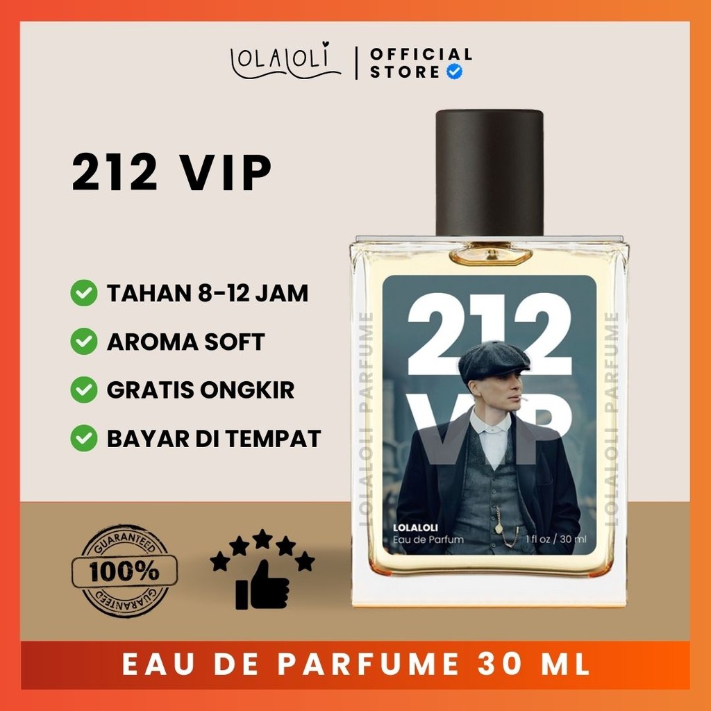 Jual [TERMURAH] Parfum 212 VIP Man EDP 30ml Eau de Parfume by Lolaloli ...
