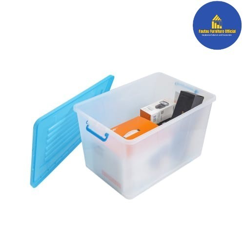 Jual BEST QUALITY Box Penyimpanan Besar Beroda Transparan Serbaguna ...