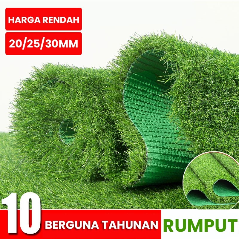 Jual Decking Tile Lantai Rumput Sintetis Ukuran 200cm x 300cm Tipe 3 Cm ...