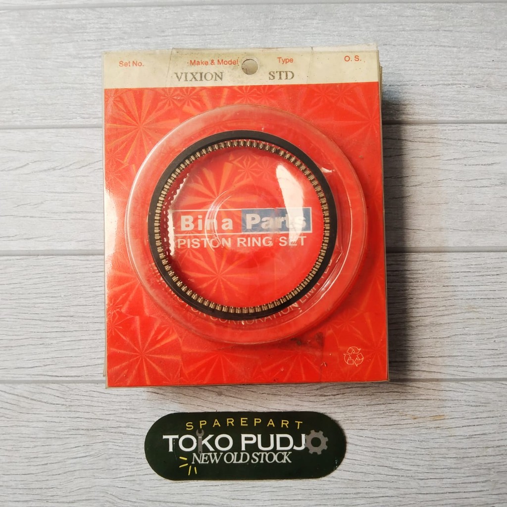 Jual COD/SET RING PISTON RING SEHER OVERSIZE STD 0.25 BINA PART YAMAHA ...