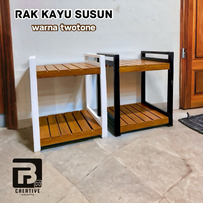 Jual QA12DC54 Meja Dispenser Galon Rak Rice Cooker Rak Kayu Warna ...