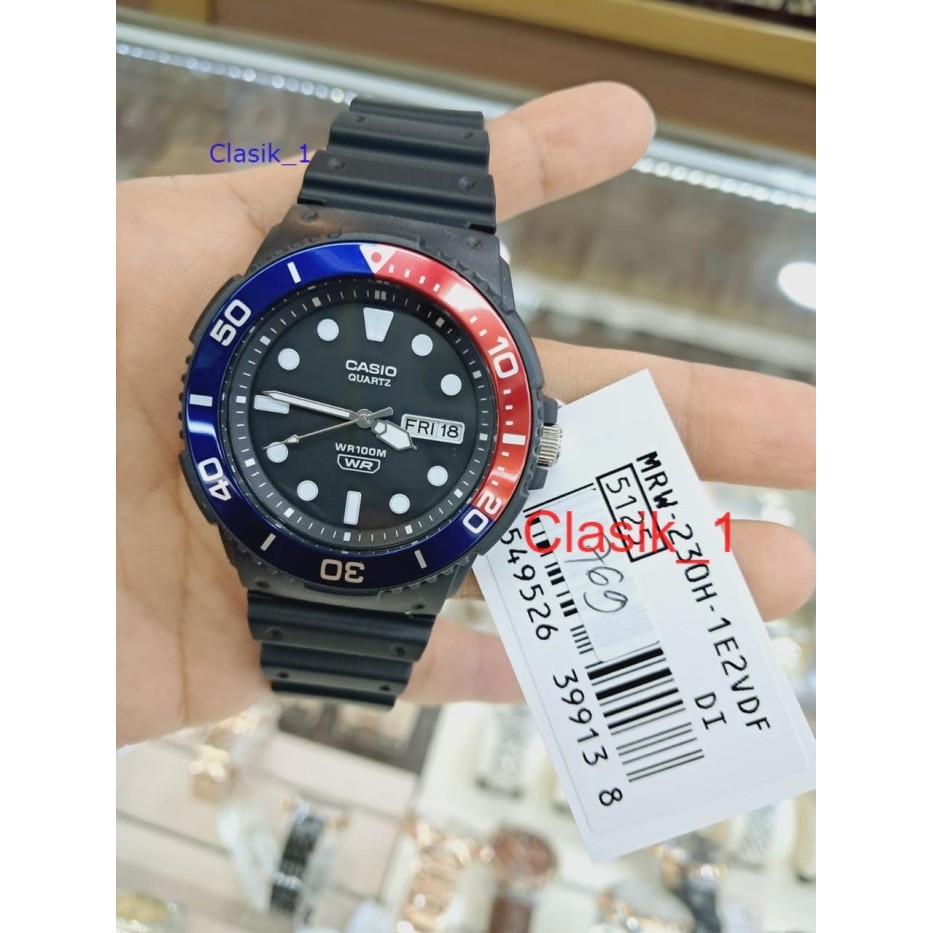 Casio MRW-230H-1E2VDF Orologio Da Polso Analogico Sportivo – Multicolore, Resistente All’acqua - 2