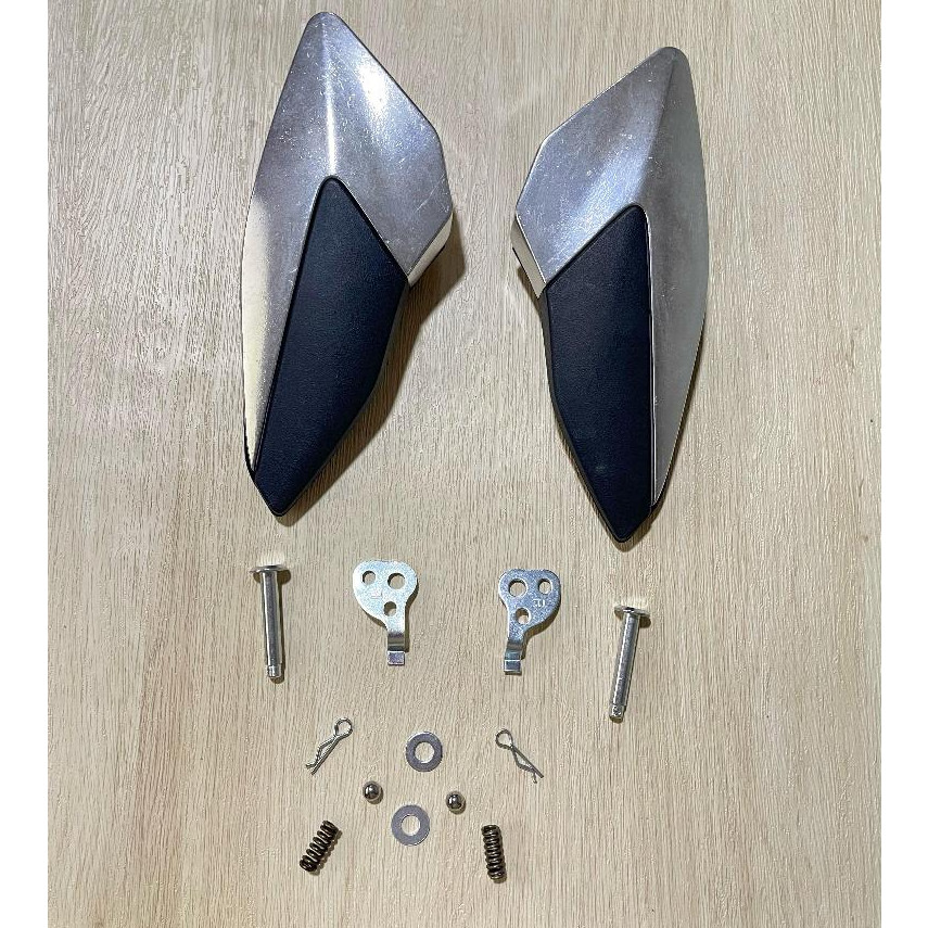Jual FOOT STEP PCX 150 PIJAKAN KAKI BELAKANG PCX 150 1 SET ALUMUNIUM ...