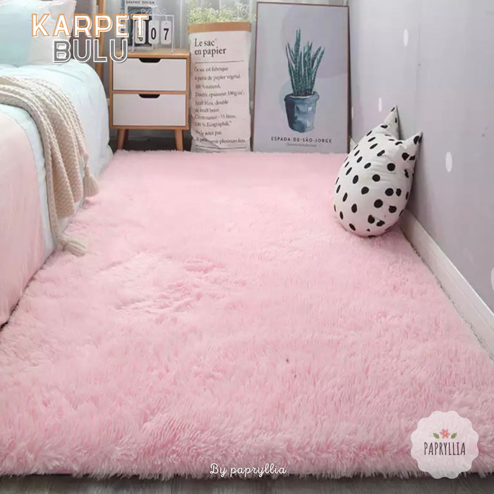 Jual Karpet Bulu Rasfur Karpet Lantai Kasur Bulu ukuran 200x150cm ...