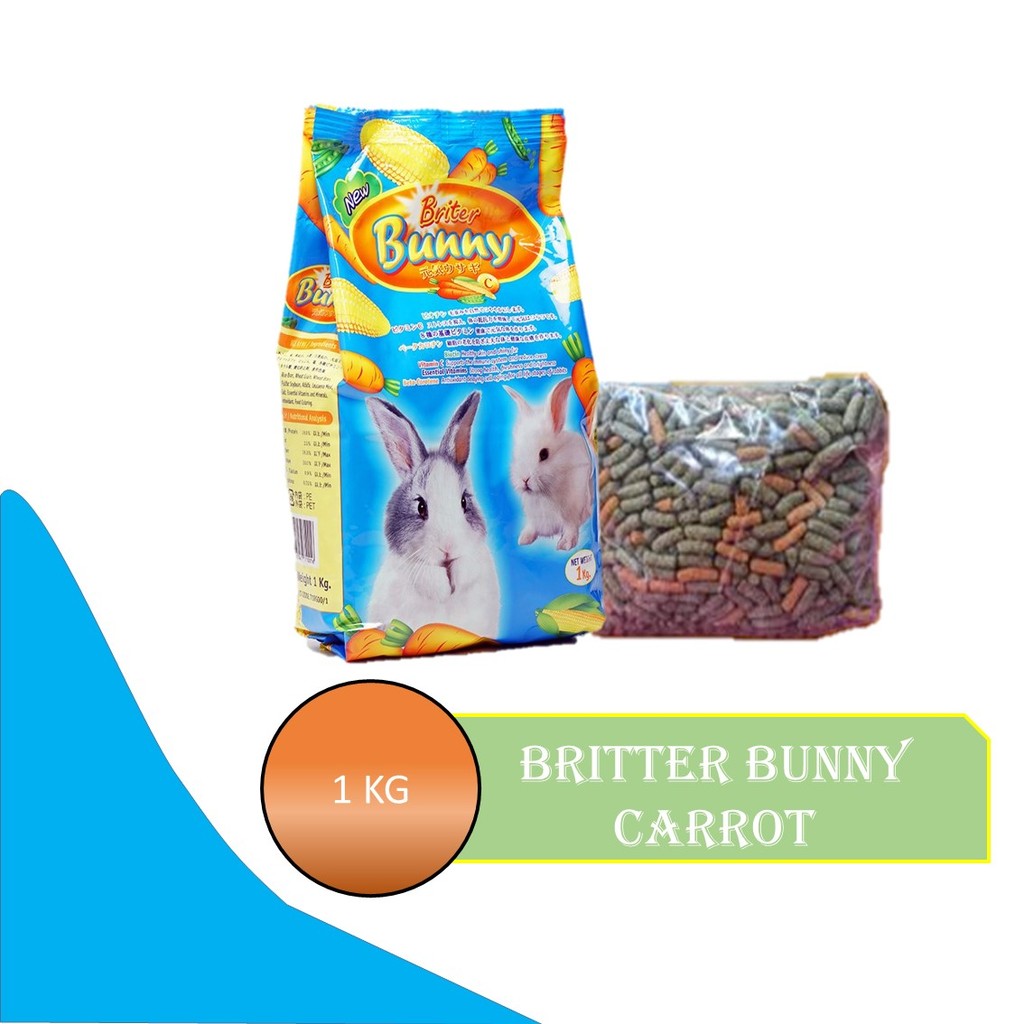 Jual Briter Bunny repack 1kg pakan kelinci | Shopee Indonesia
