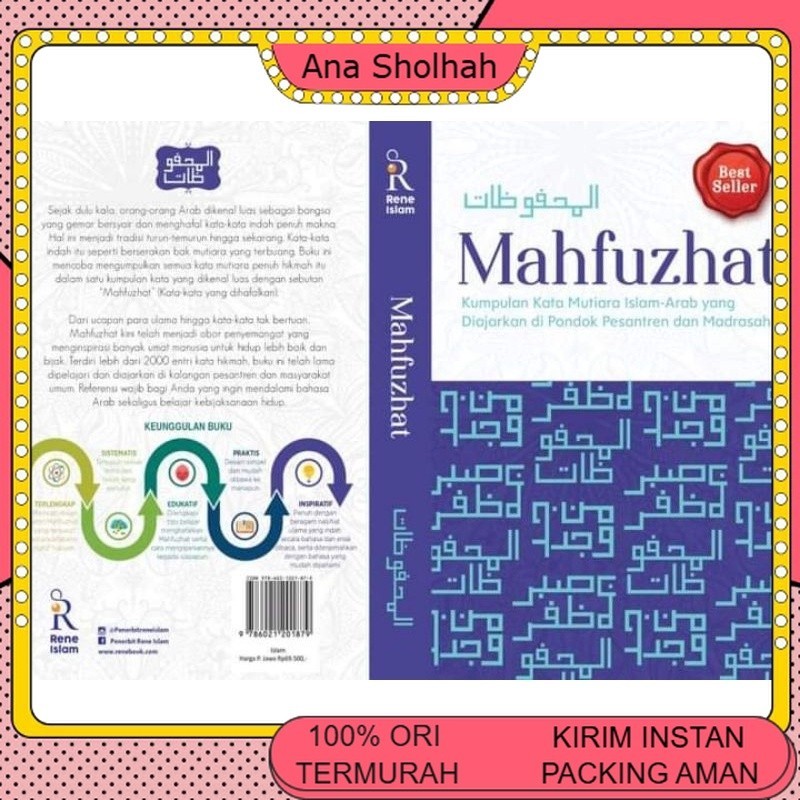 Jual Buku Turos Mahfuzhat Mahfudzot Mahfuzat Kata Mutiara Islam Maqolah ...