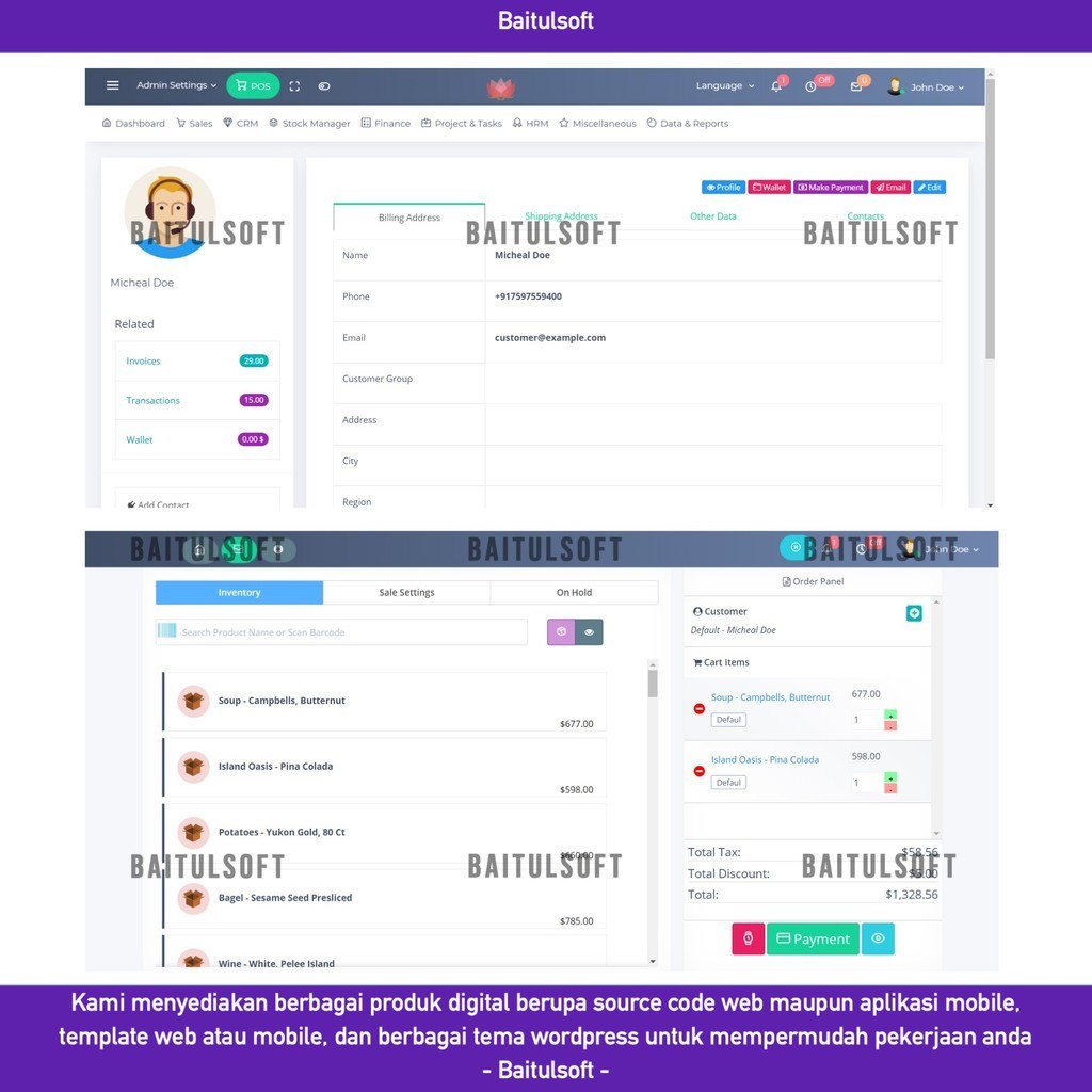 Jual SOURCE CODE APLIKASI WEB ROSE BUSINESS SUITE ACCOUNTING, CRM AND ...