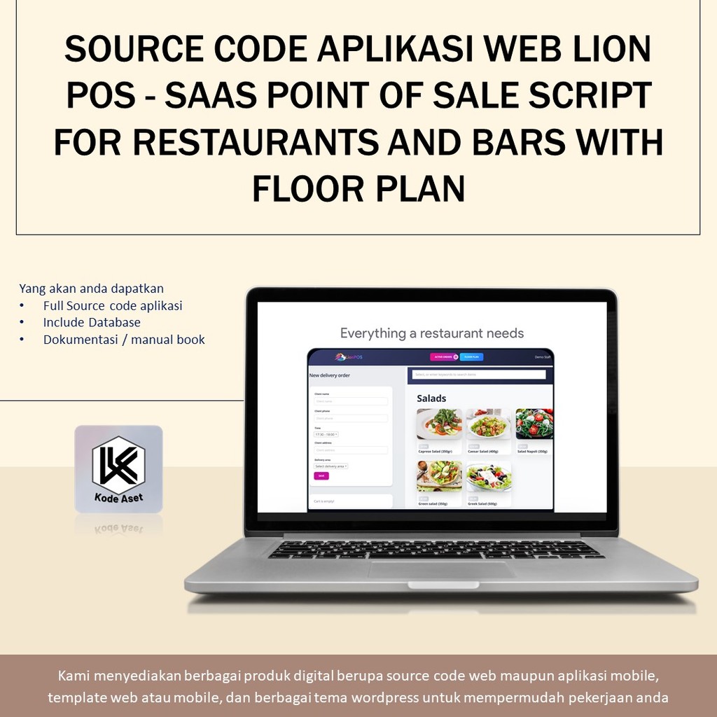 Jual SOURCE CODE APLIKASI WEB LION POS - SAAS POINT OF SALE SCRIPT FOR ...
