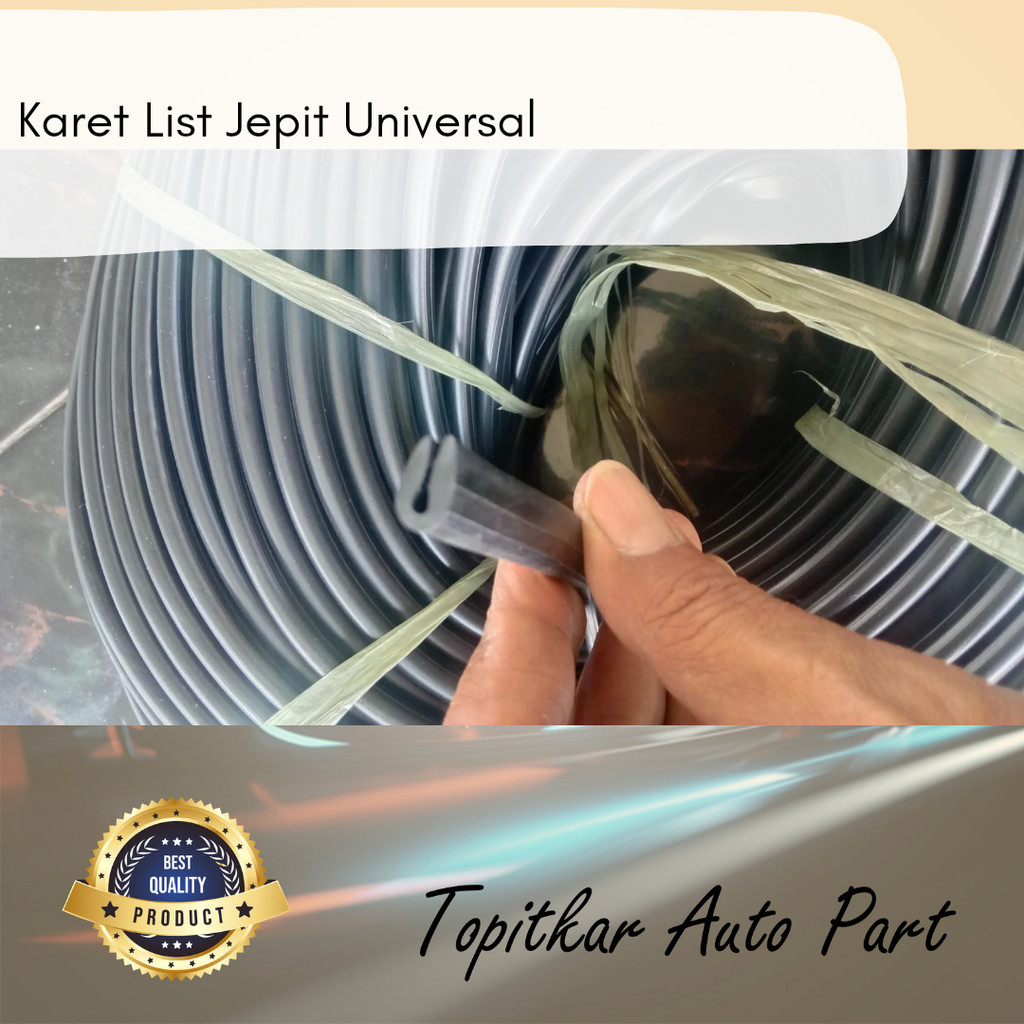Jual Karet list Jepit Universal permeter | Shopee Indonesia
