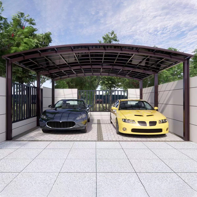 Parking Aluminum Carport Villa Garden Custom Metal Awning Gazebo Awning Aluminum Alloy Frame Outdoor Canopy Building Shed Awning
