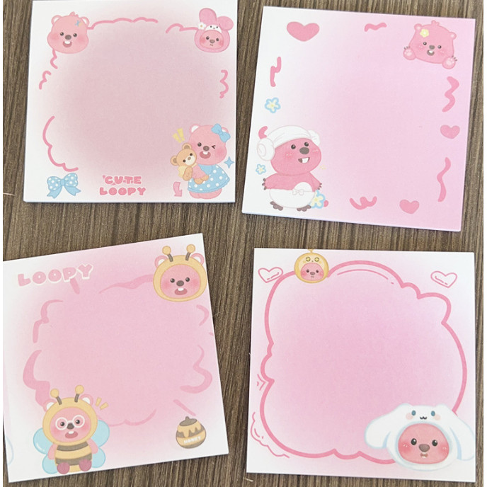 Jual HFM - Sticky notes hangyodon lucu naugthy dog Memo note cute ...