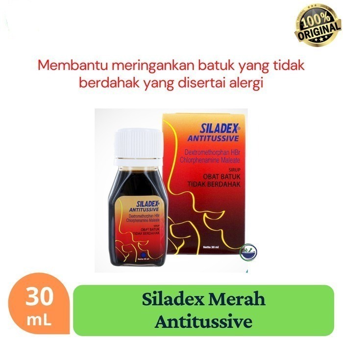 Jual e Siladex Antitussive Batuk Kering Tidak Berdahak 30 mL | Shopee ...