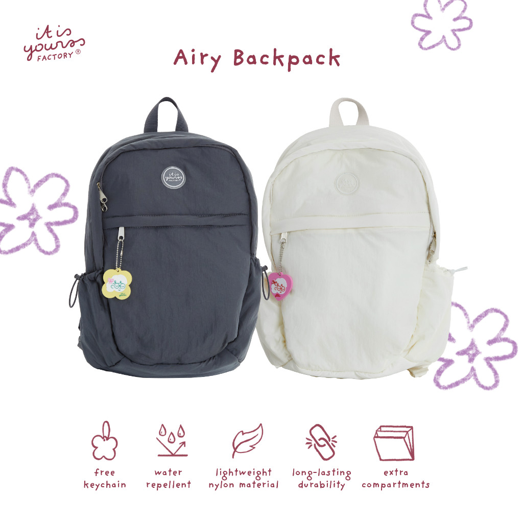 Jual ITISYOURSS Airy Backpack | Ransel Gemes | Ransel Cewe | Ransel ...