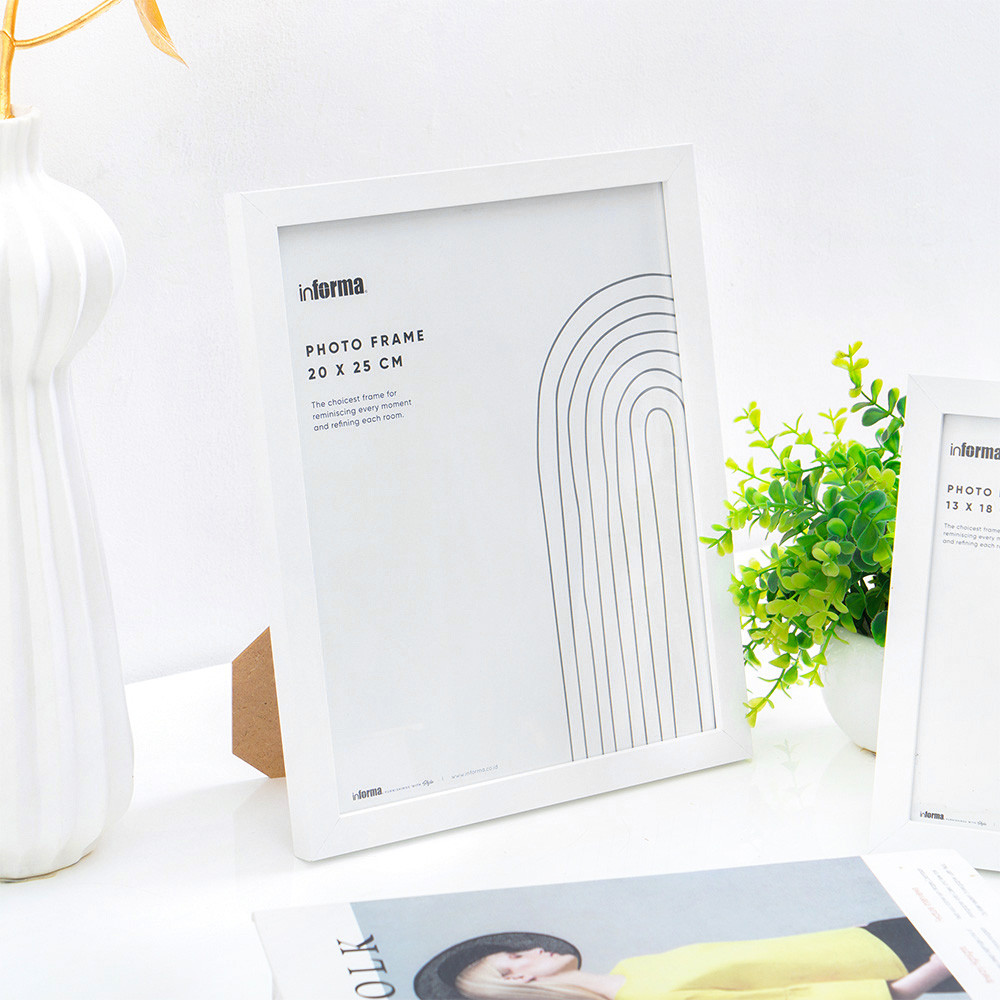Jual Informa 8R Bingkai Foto - Putih Pigura Aesthetic Frame Tempat Foto ...