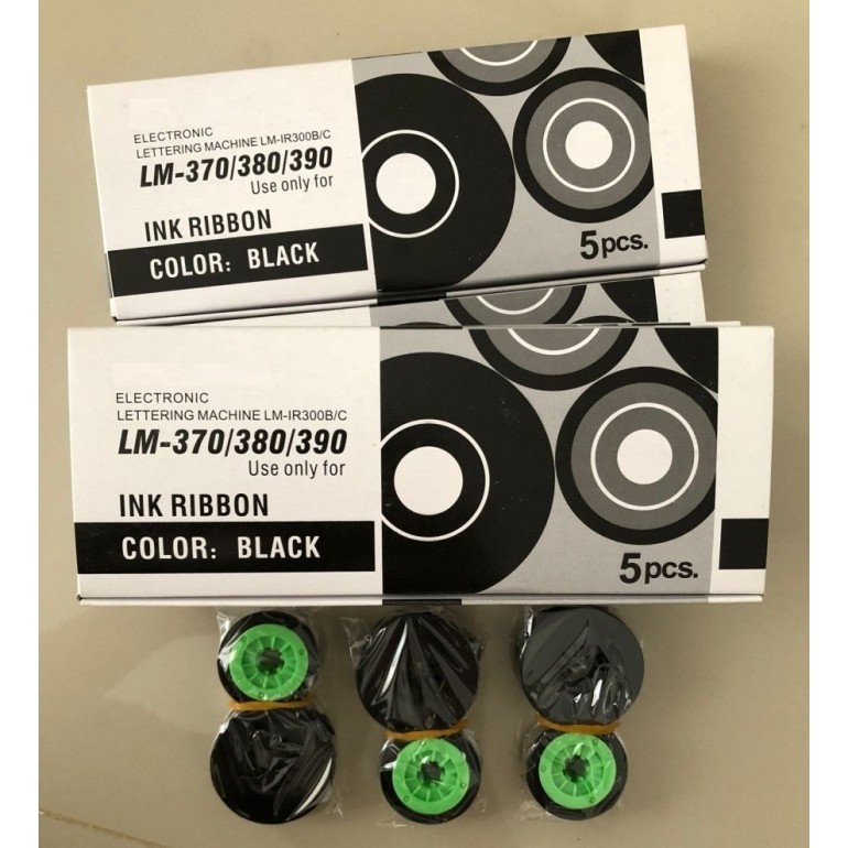 Jual TINTA INK RIBBON CARTRIDGE PITA LETATWIN LM-IR300B LM 370 380 390A ...